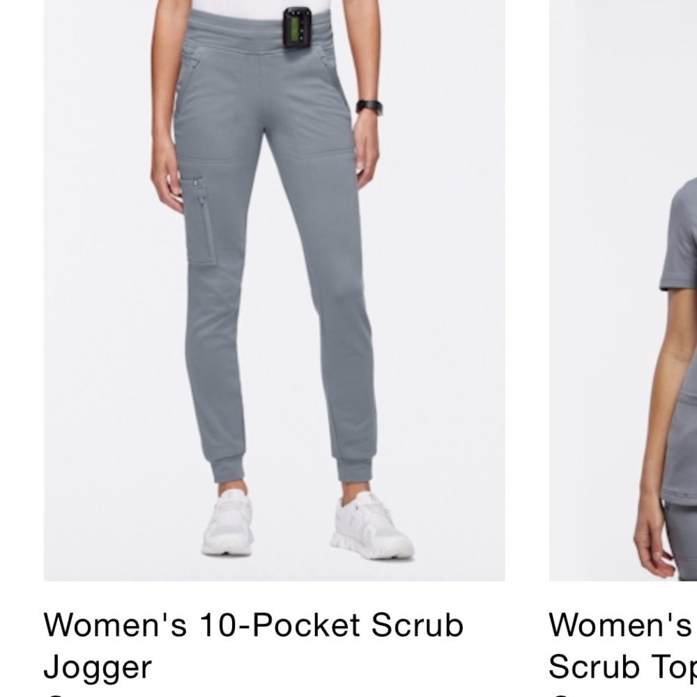 Women’s 10 pocket scrub jogger